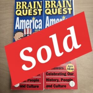 Brain Quest AMERICA 850 Questions Answers USA History People Culture Ages 9 & Up